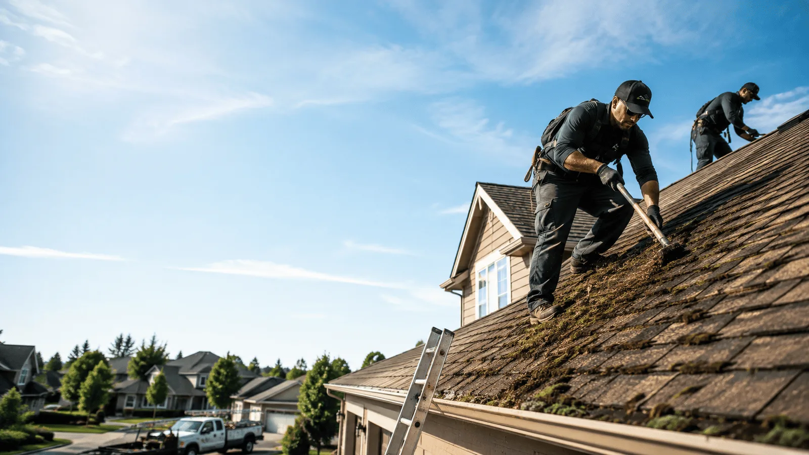 Roof Moss Removal in Springfield, ME near me
